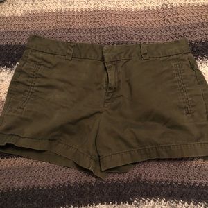 Green Chino Shorts